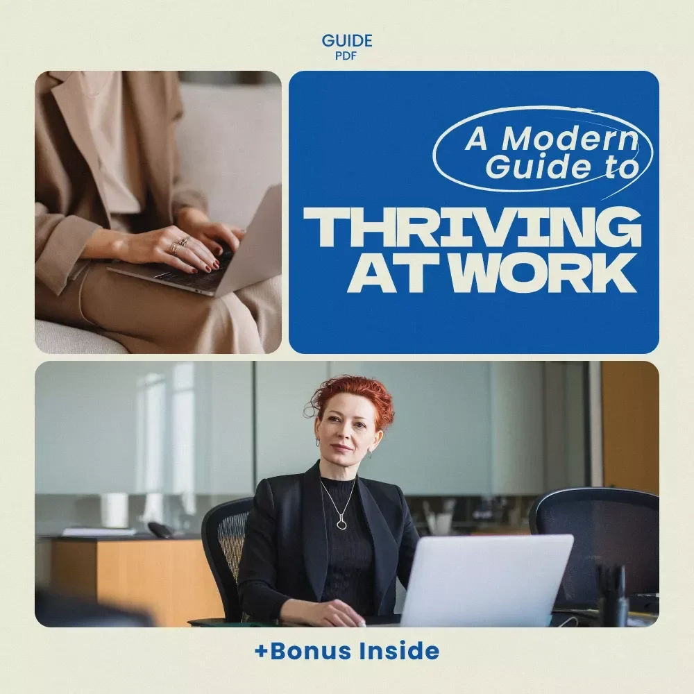 A Modern Guide to Thriving at Work | How to Build Confidence at Work, Career Growth eBook, Workplace Success Guide, Professional Development Download — video