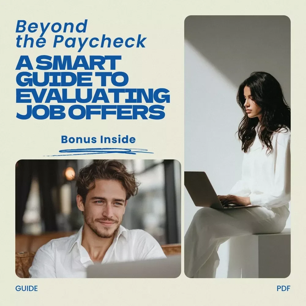 Beyond the Paycheck: A Smart Guide to Evaluating Job Offers | Career Decision Guide & Checklist on how to evaluate a job offer beyond salary — video