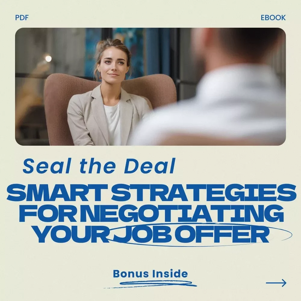 Seal the Deal: Smart Strategies for Negotiating Your Job Offer – Practical eBook Guide on how to negotiate a job offer, Salary Negotiation Strategies, Career Success Checklist Digital Download — video