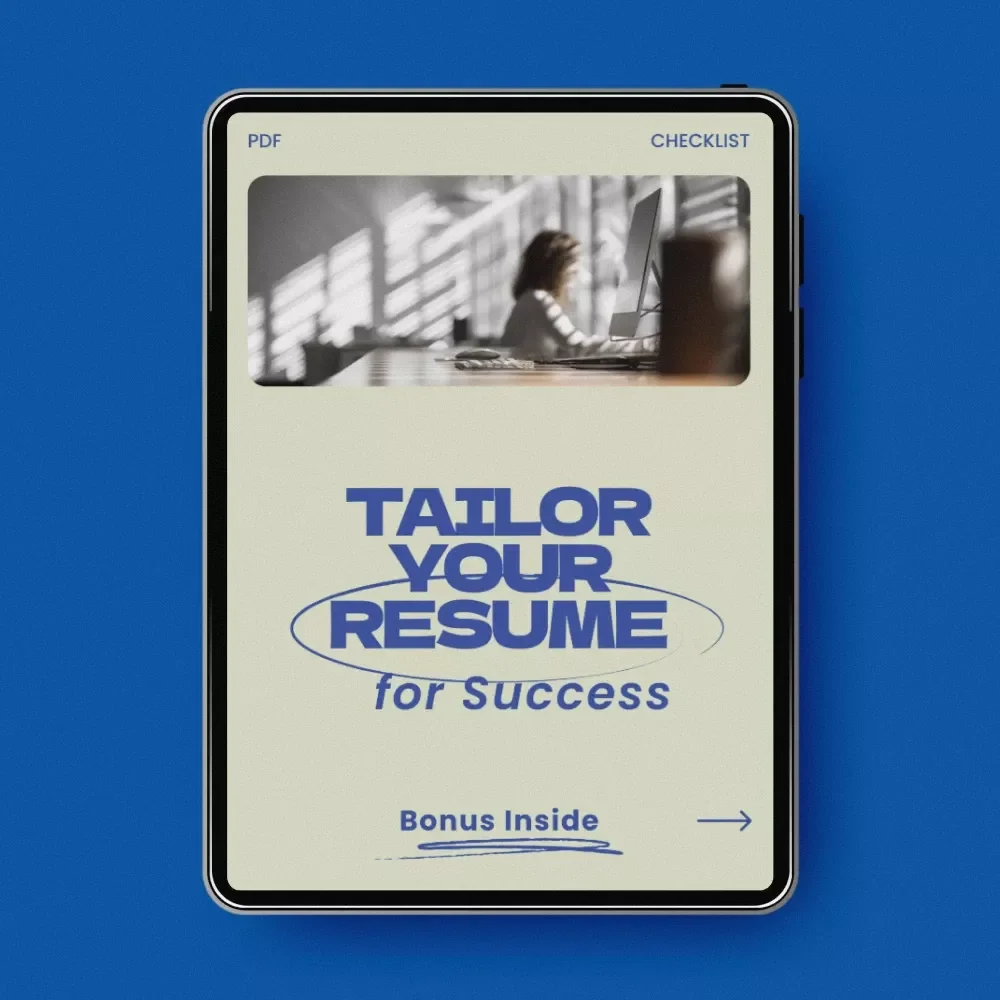 Tailor Your Resume for Success – How to Tailor Your Resume to a Specific Job Checklist for Job Seekers, ATS-Friendly Resume Guide, Career Boost Digital Download — video