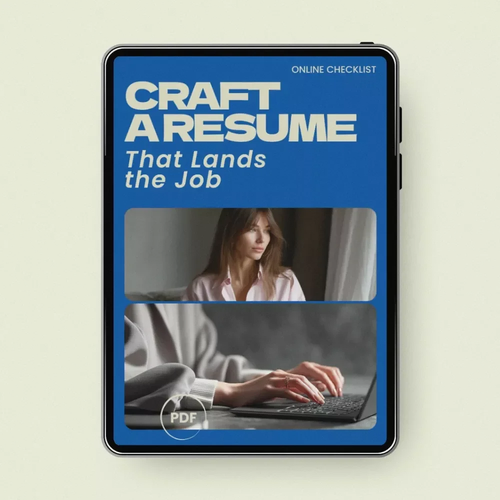 Craft a Resume That Lands the Job – ATS-Friendly Resume Checklist & Step-by-Step Guide on how to build a resume for a specific job | Job Application Planner | Career Success Digital Download — video