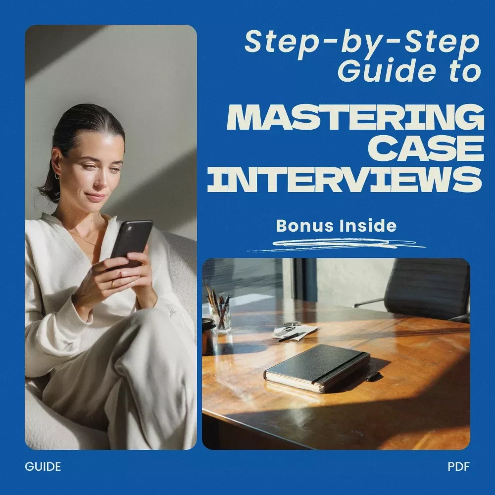 Your Step-by-Step Guide to Mastering Case Interviews | How to Prepare for a Case Interview Consulting Prep Guide, Strategy Frameworks, Mock Case Practice, Interview Success Digital Download — video