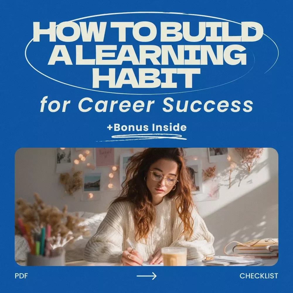 Checklist: How to Build a Learning Habit for Career Success – Digital Download Guide for Professionals, Daily Learning Routine Planner, Skill Growth & Productivity Checklist — video