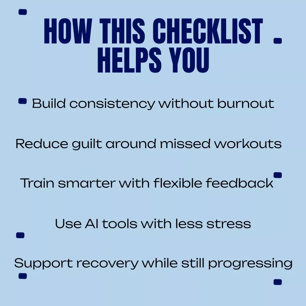 When Your Workouts Finally Start Listening Back – Smart Fitness Guide Digital Download, AI Workout Planning eBook, Flexible Training Checklist