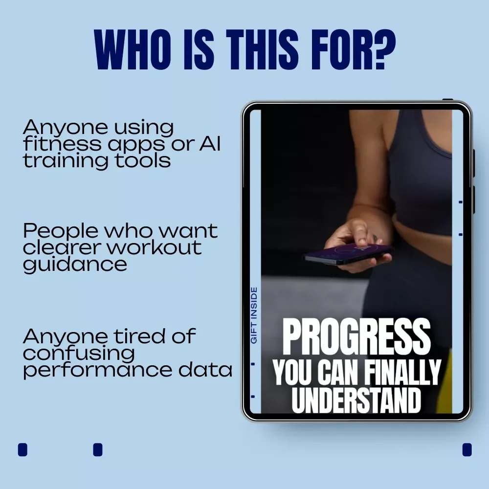 Progress You Can Finally Understand – AI Workout Performance Insights Guide, Fitness Data & Training Analytics eBook, Smarter Training Digital Download