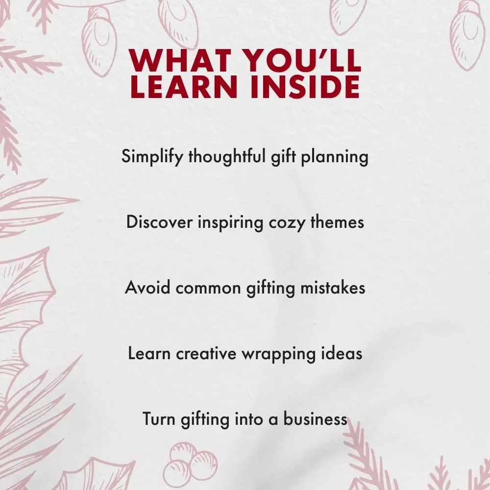 Cozy Winter Gift Guide for Heartfelt Moments | Digital Ebook | How to Make a Cozy Gift Bundle for Winter | DIY Seasonal Gift Inspiration