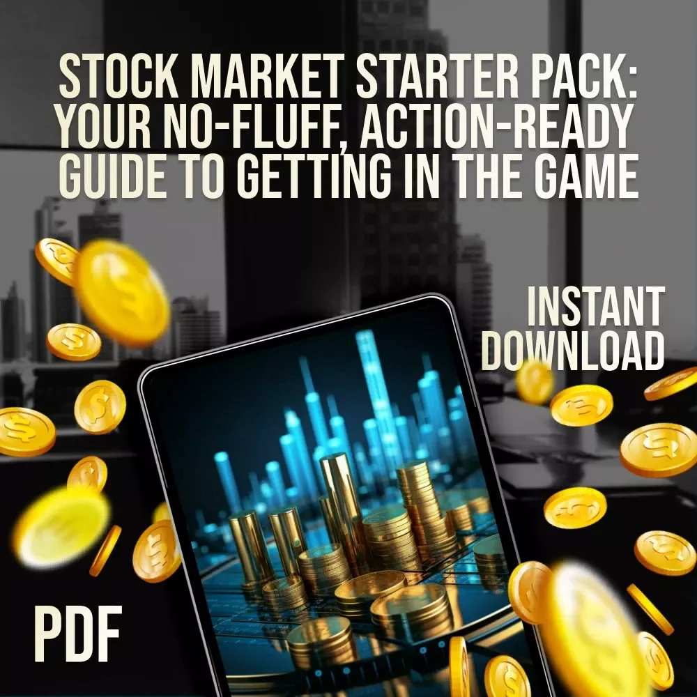 Stock Market Starter Pack: Your No-Fluff, Action-Ready Guide to Getting in the Game | Beginner Stock Market Checklist | How Stock Exchange Works PDF