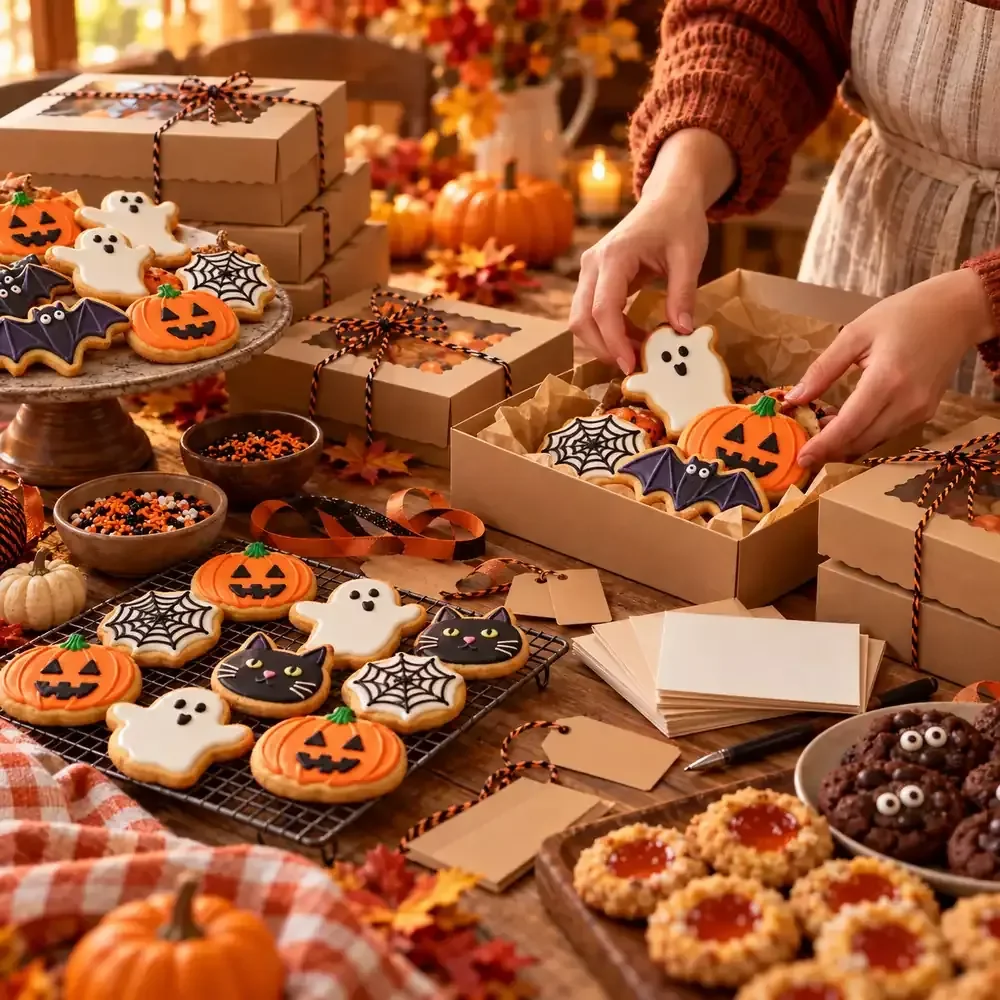 Halloween Bake Sale Cookie Planner