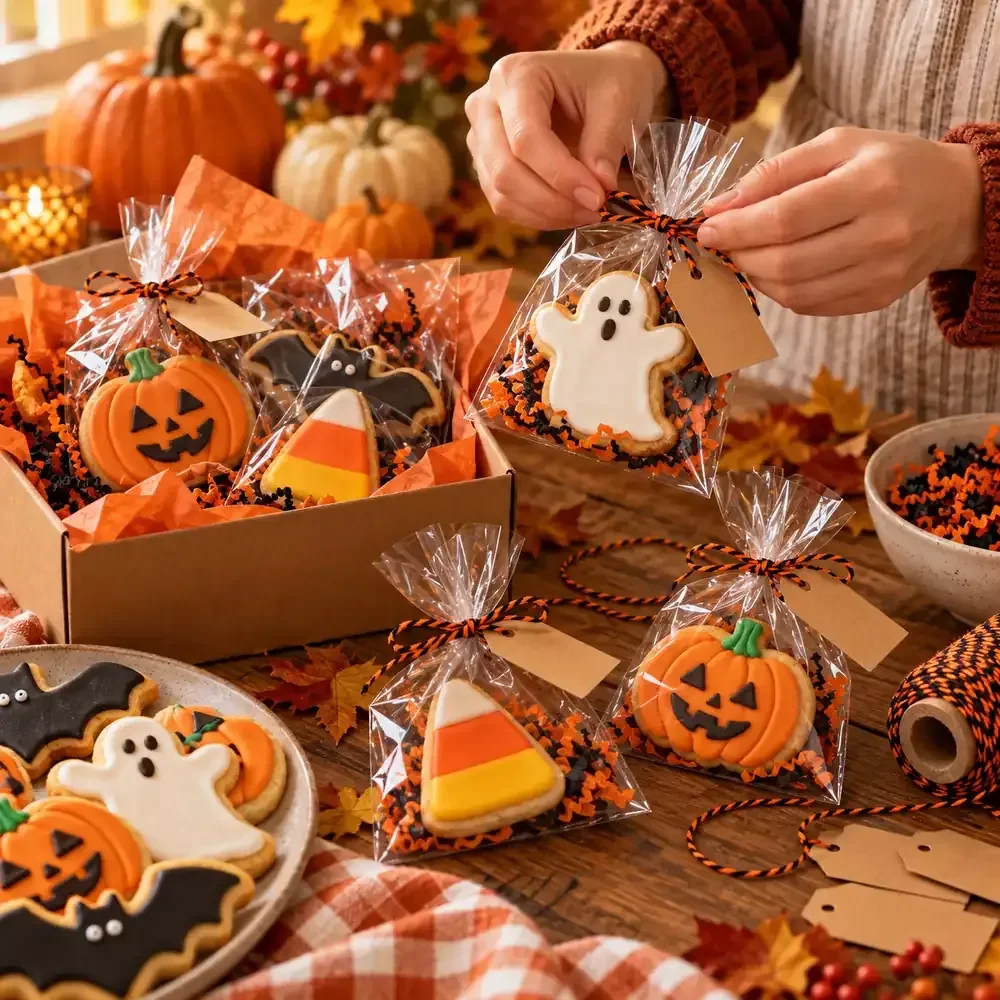 Trick-or-Treat Cookie Packaging