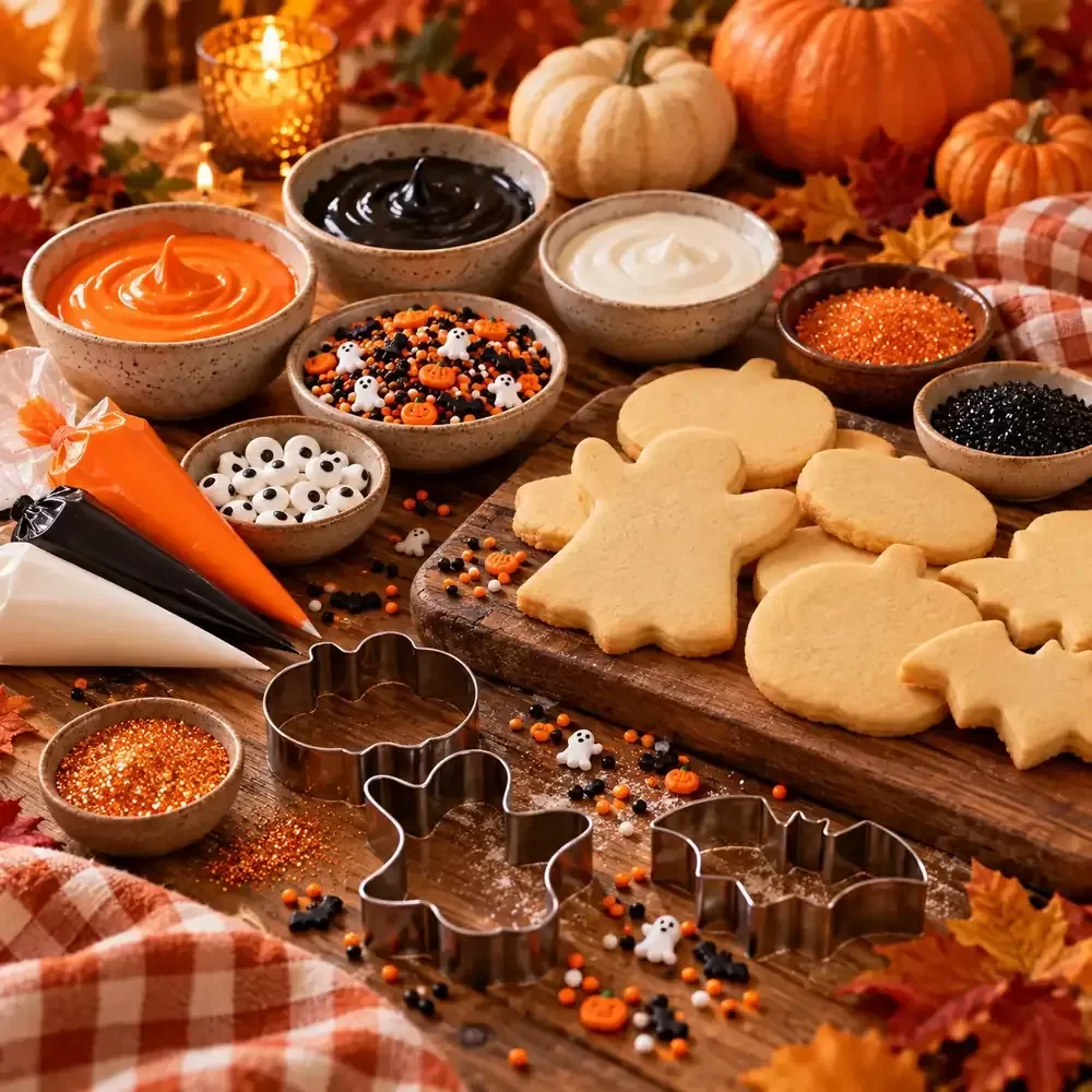 Spooky Cookie Decorating Supplies