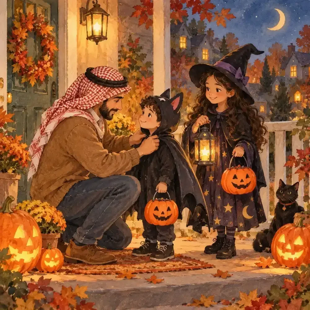 Family Trick-or-Treat Night Checklist for Halloween