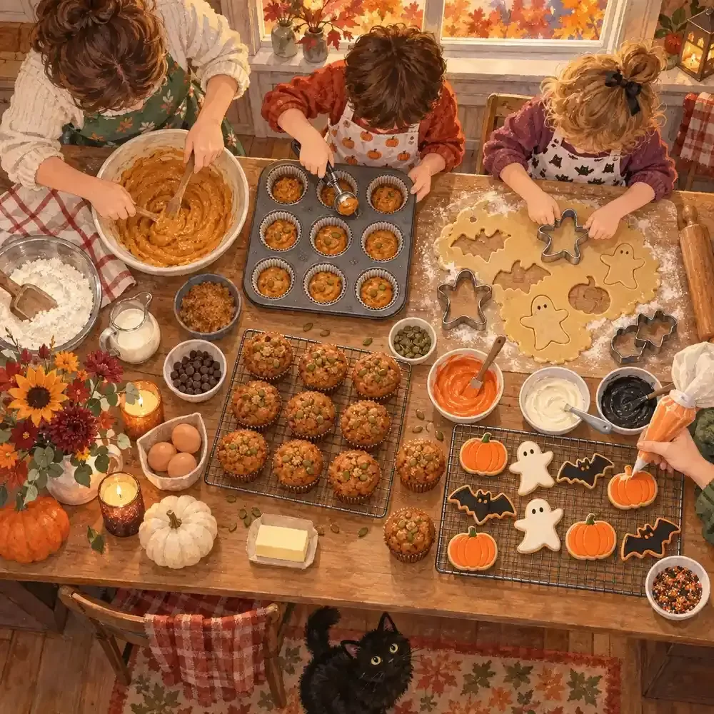 Baking Day Checklist for Halloween Weekend