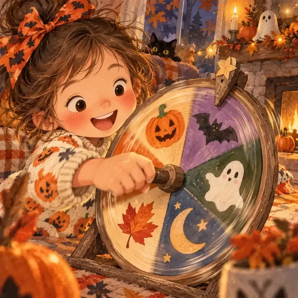 Spooky Decor Ideas Spinner for Halloween