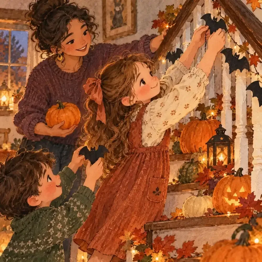 Family Decor Setup Checklist for Halloween