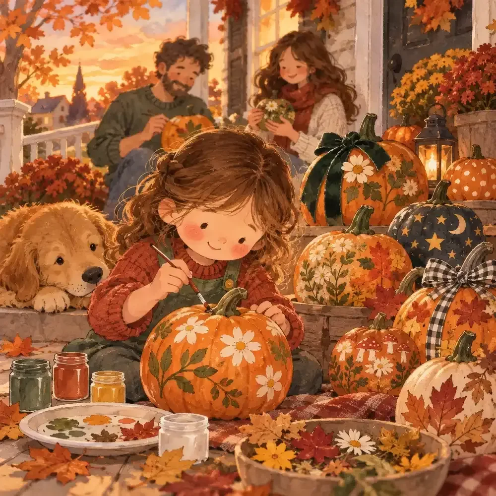 Pumpkin Decorating Ideas Planner for Halloween