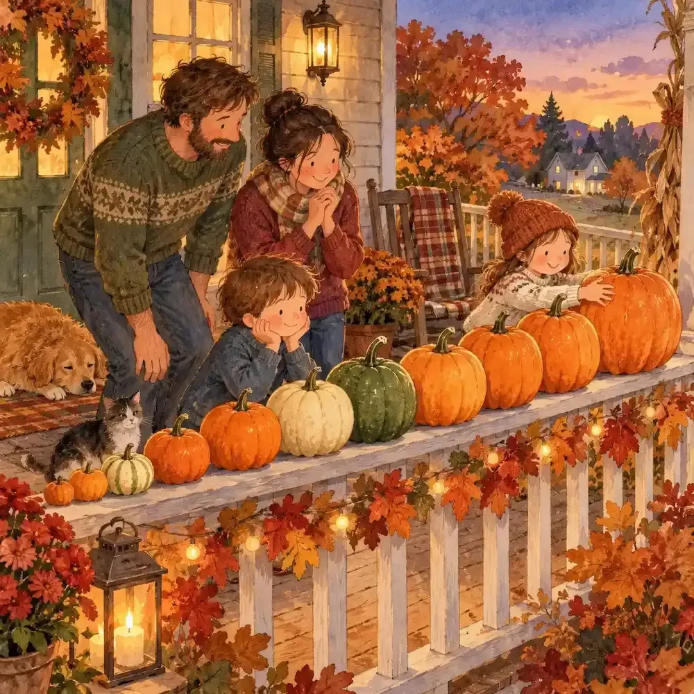 Pumpkin Patch Visit Tracker for Halloween Traditions