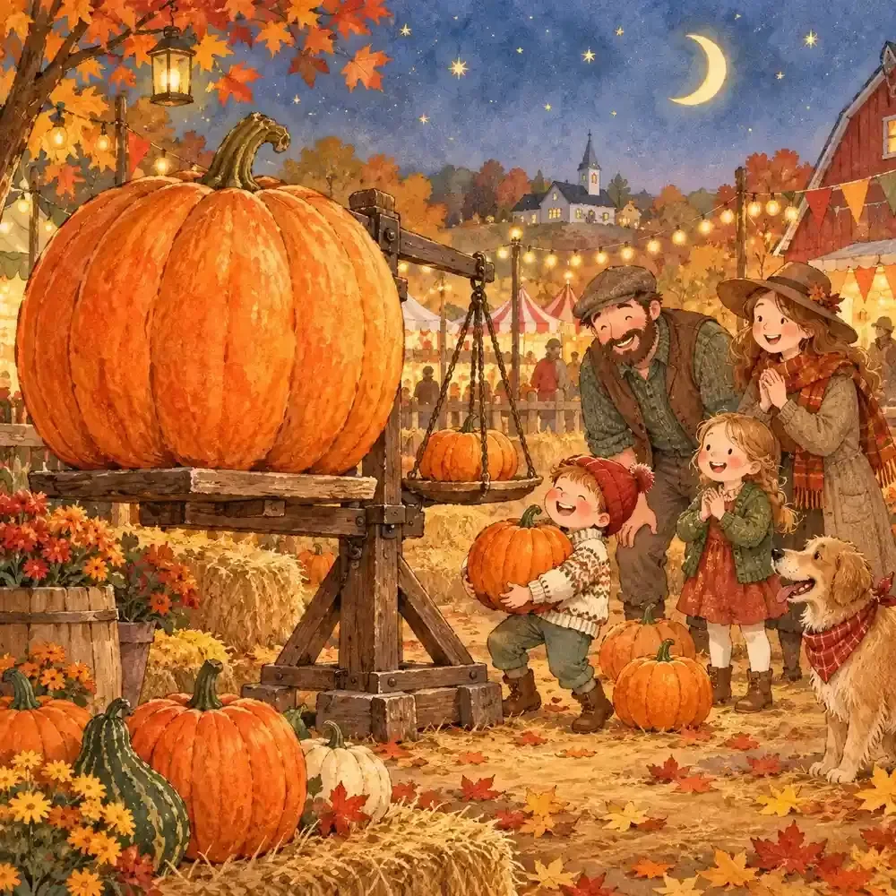 Pumpkin Weight Guessing Game for Halloween