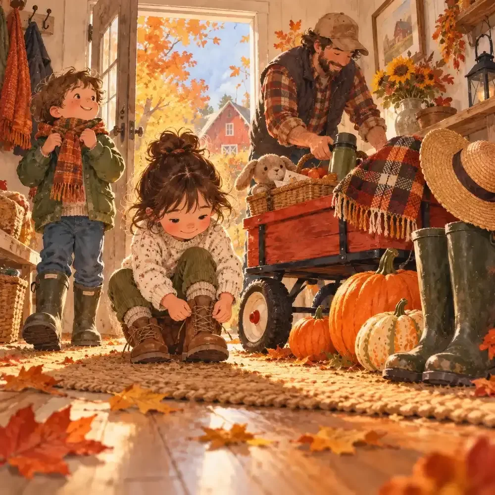 Pumpkin Patch Day Checklist for Halloween Season