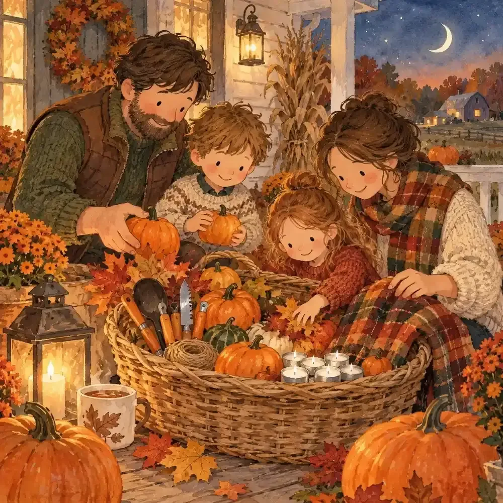 Pumpkin Season Kit for Halloween Families