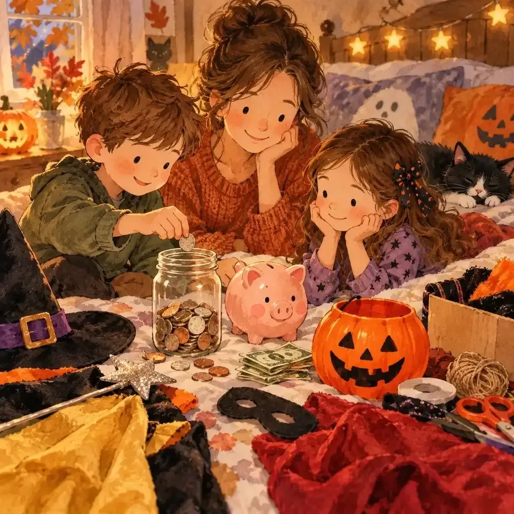Family Costume Budget Estimator for Halloween