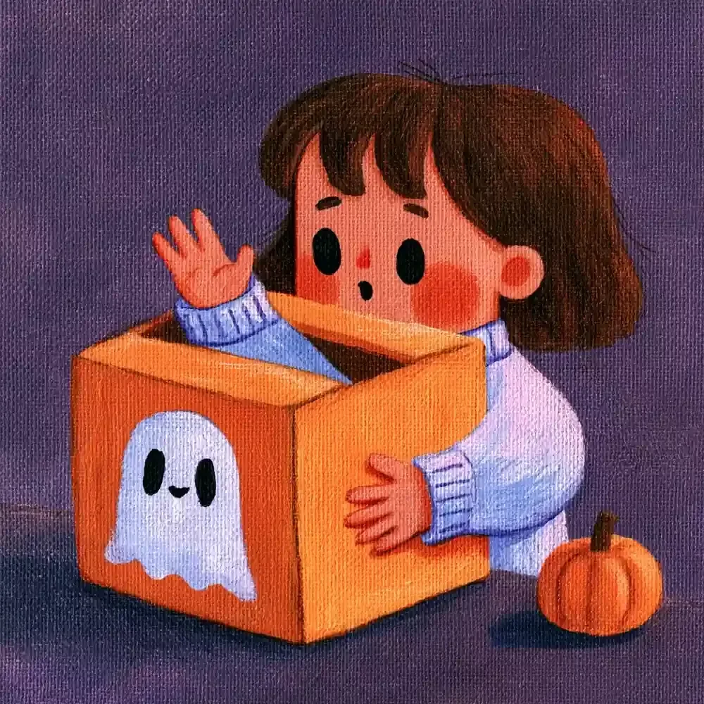 Spooky Guessing Box Game