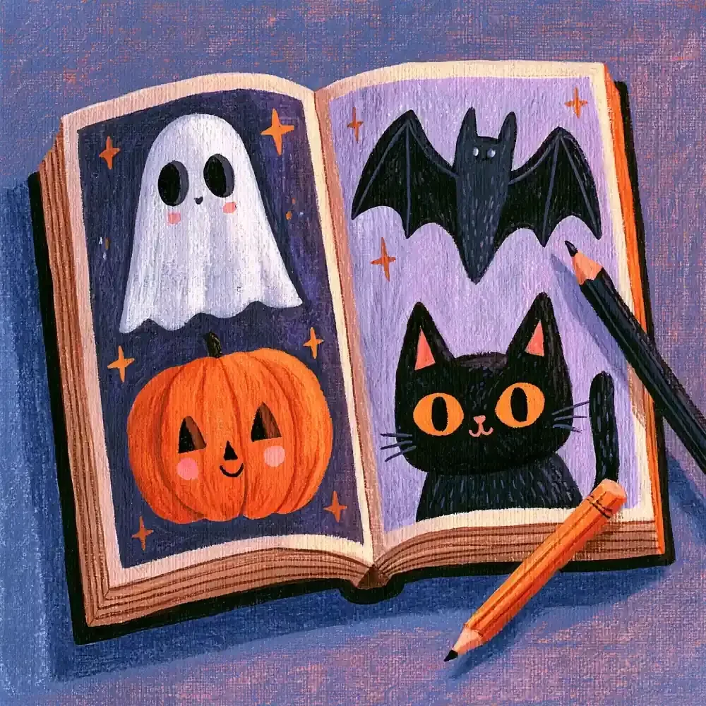 Spooky Doodle Prompt Maker