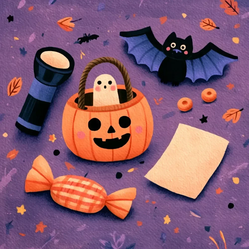 Halloween Scavenger Hunt Kit