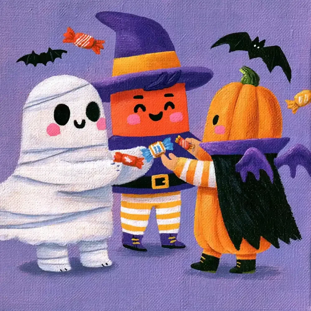 Halloween Candy Swap Game