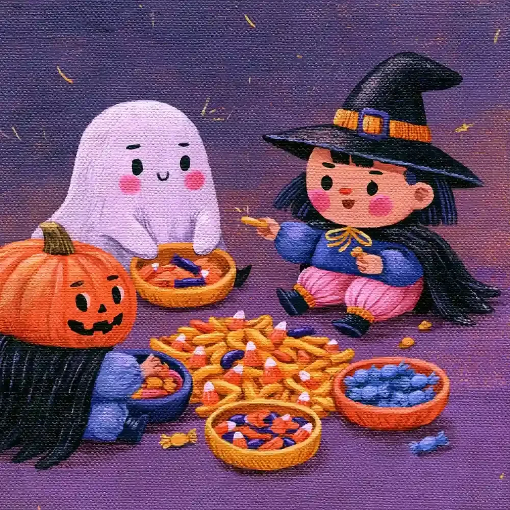Spooky Candy Sorting Game