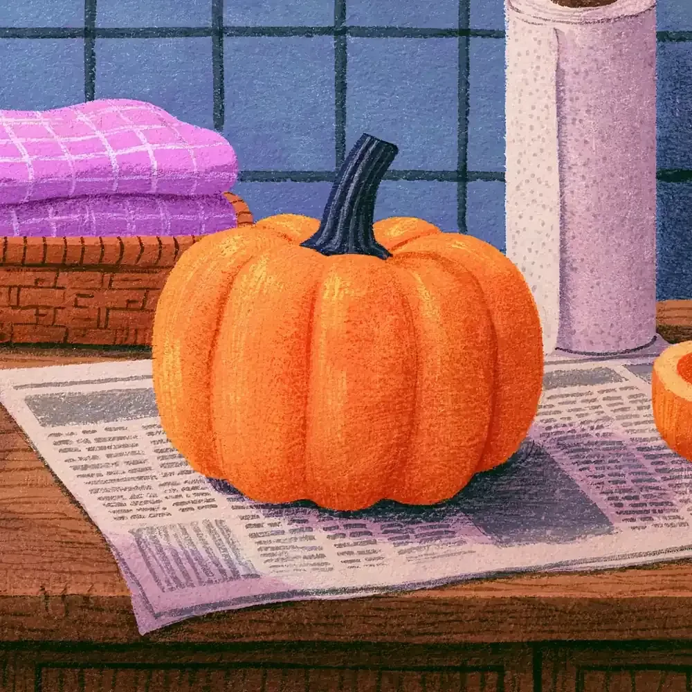 Pumpkin Decorating Prep