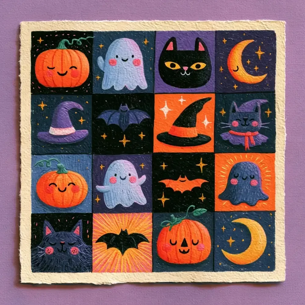 Halloween Party Bingo