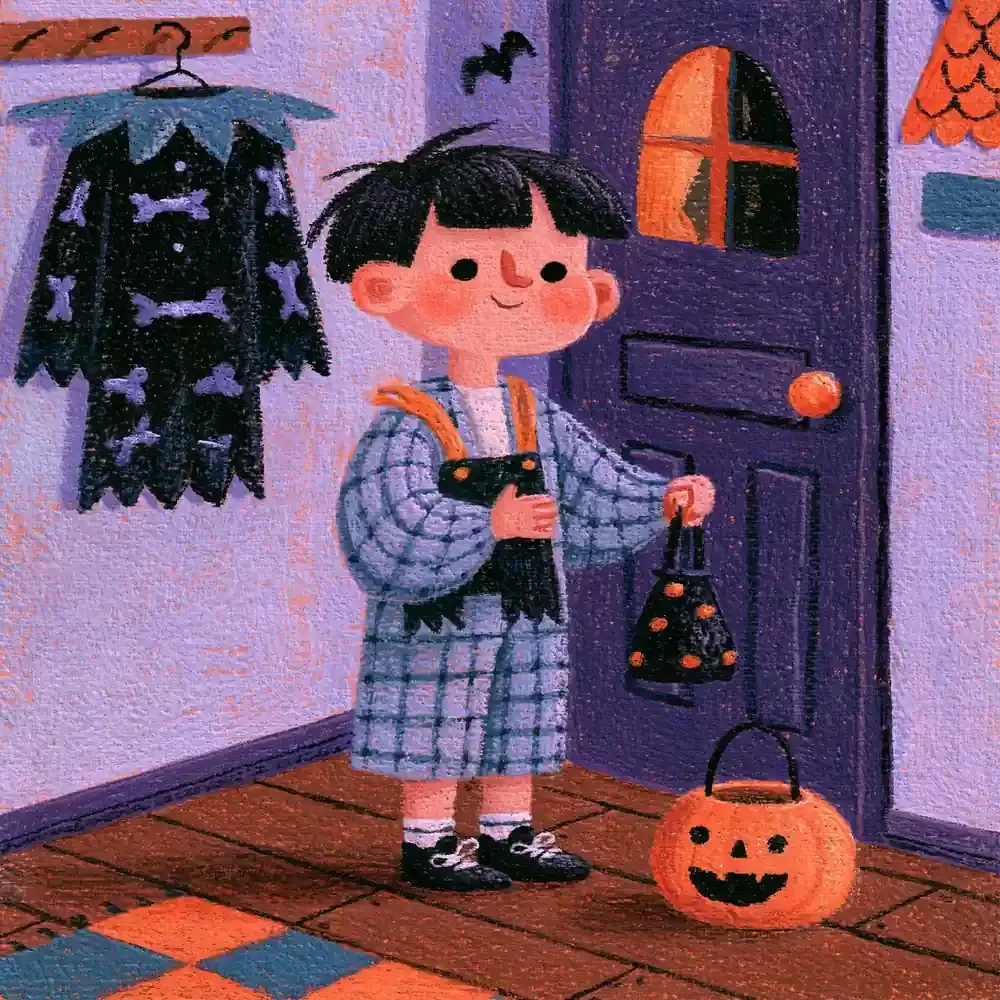 Kid's Costume Night Prep