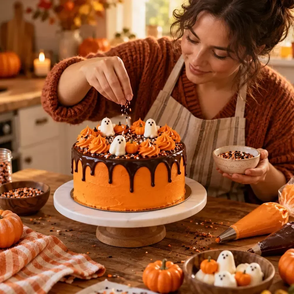 Halloween Cake Decorating Studio
