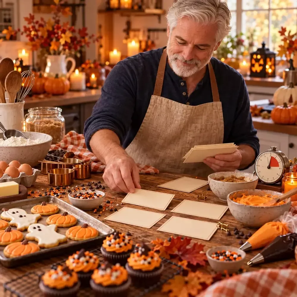 Halloween Baking Timeline Planner