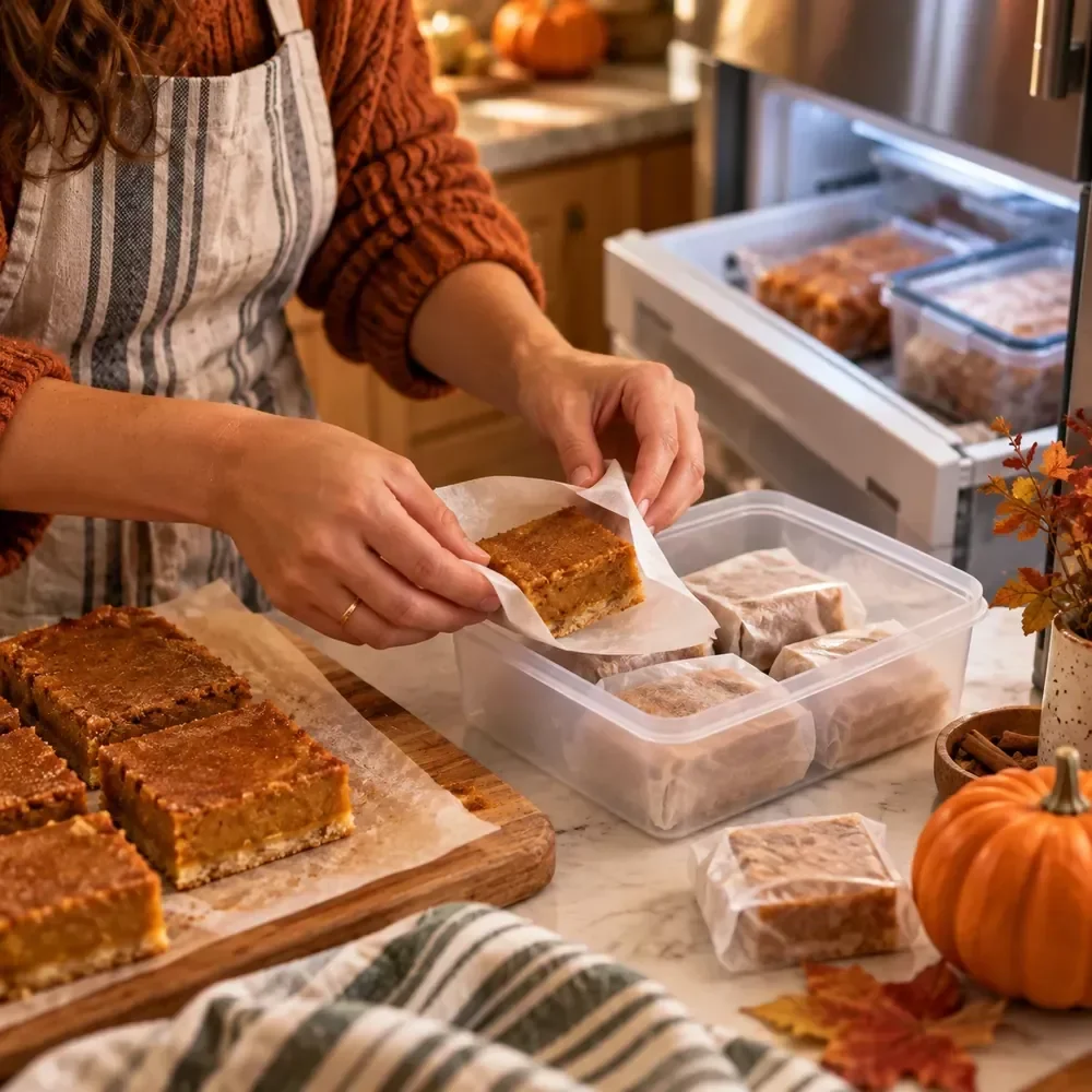 Treat Freezing & Storage Steps