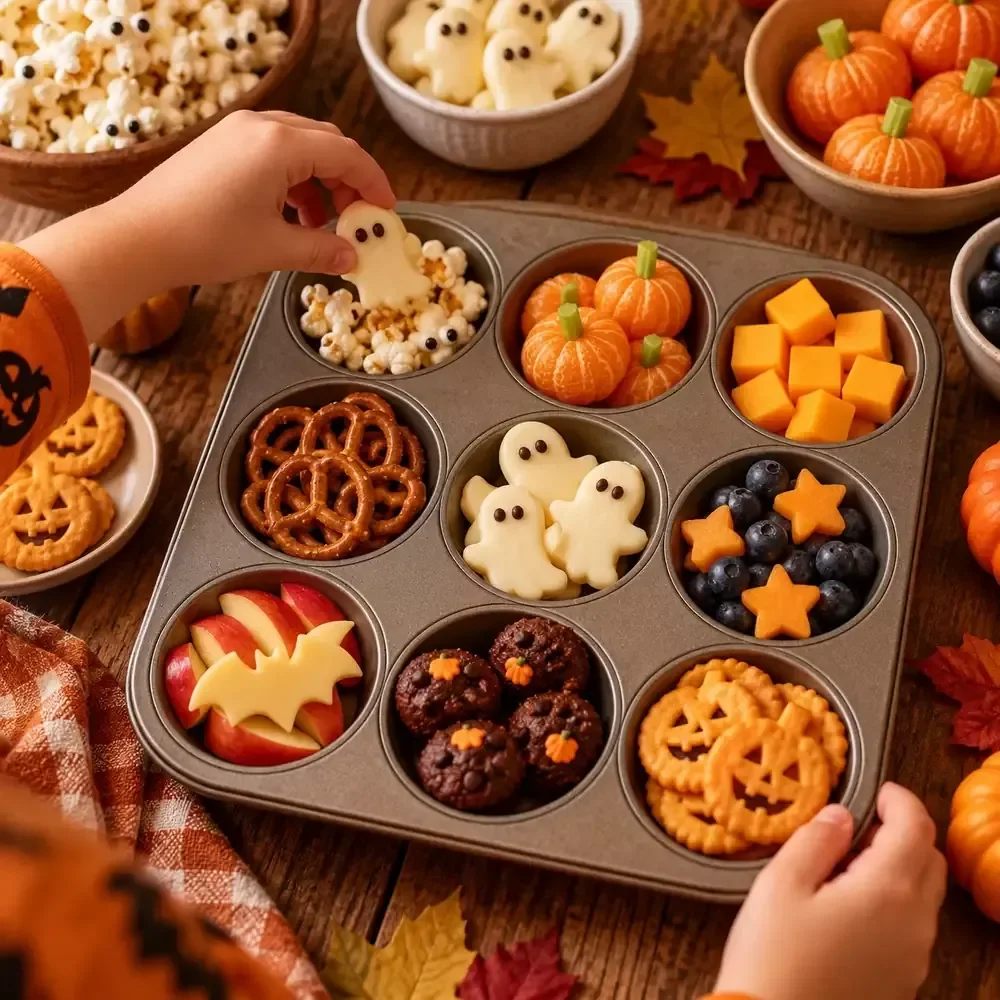 Kids' Halloween Treat Bingo