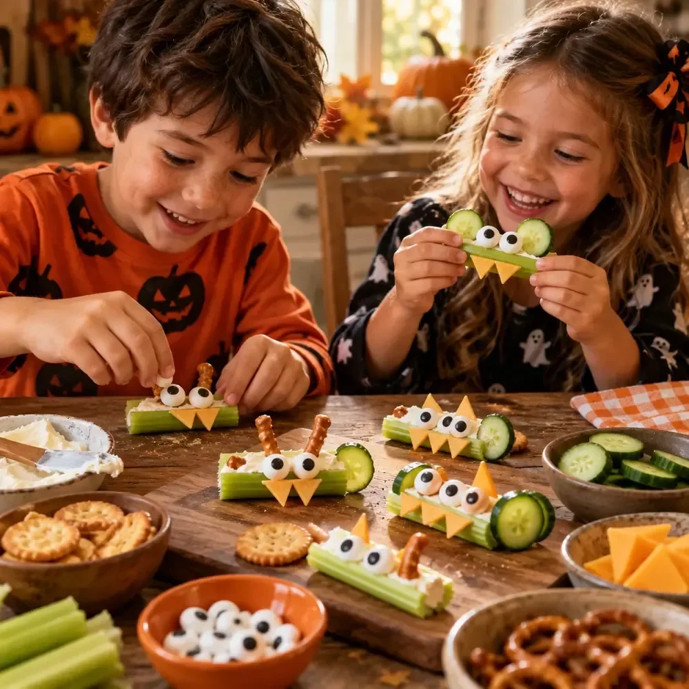 Kids' Halloween Snack Challenge