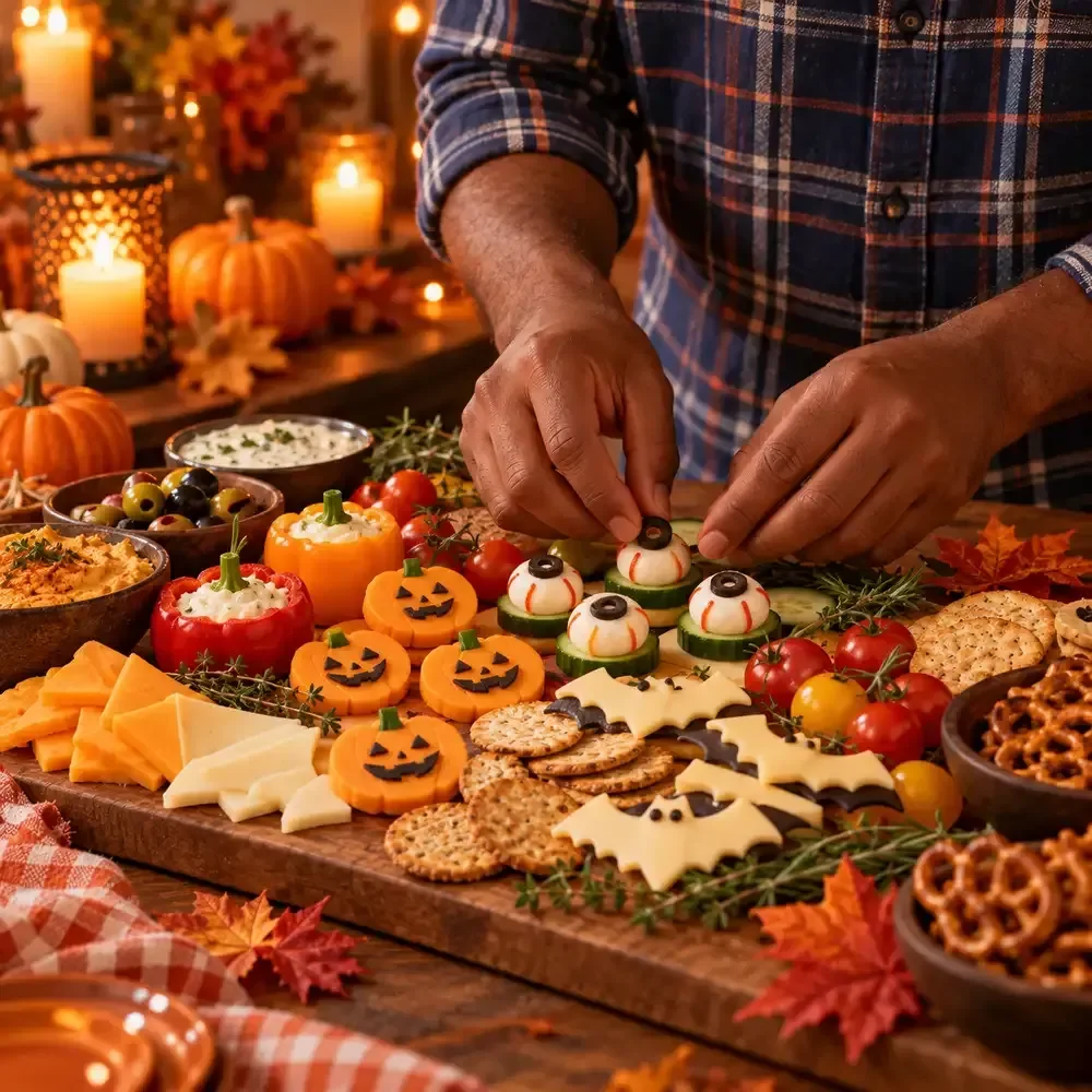 Halloween Savory Snack Prep
