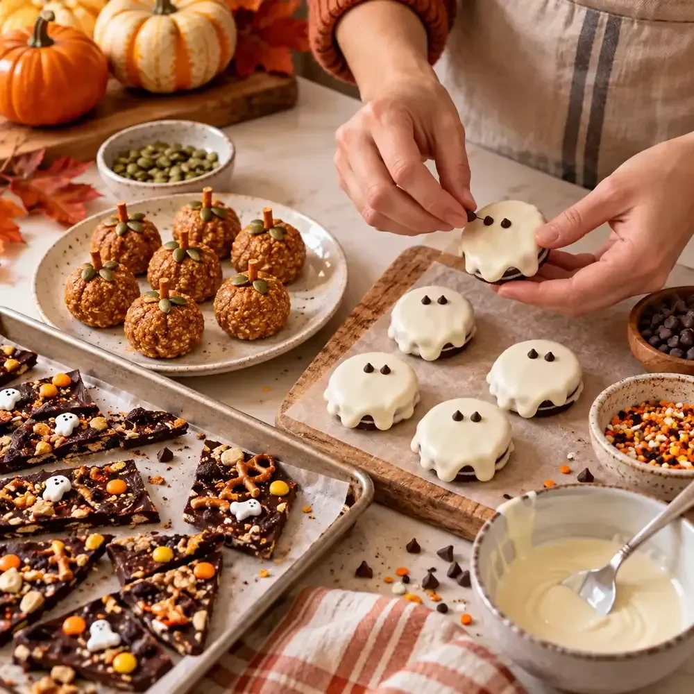 No-Bake Halloween Treats Recipe Studio