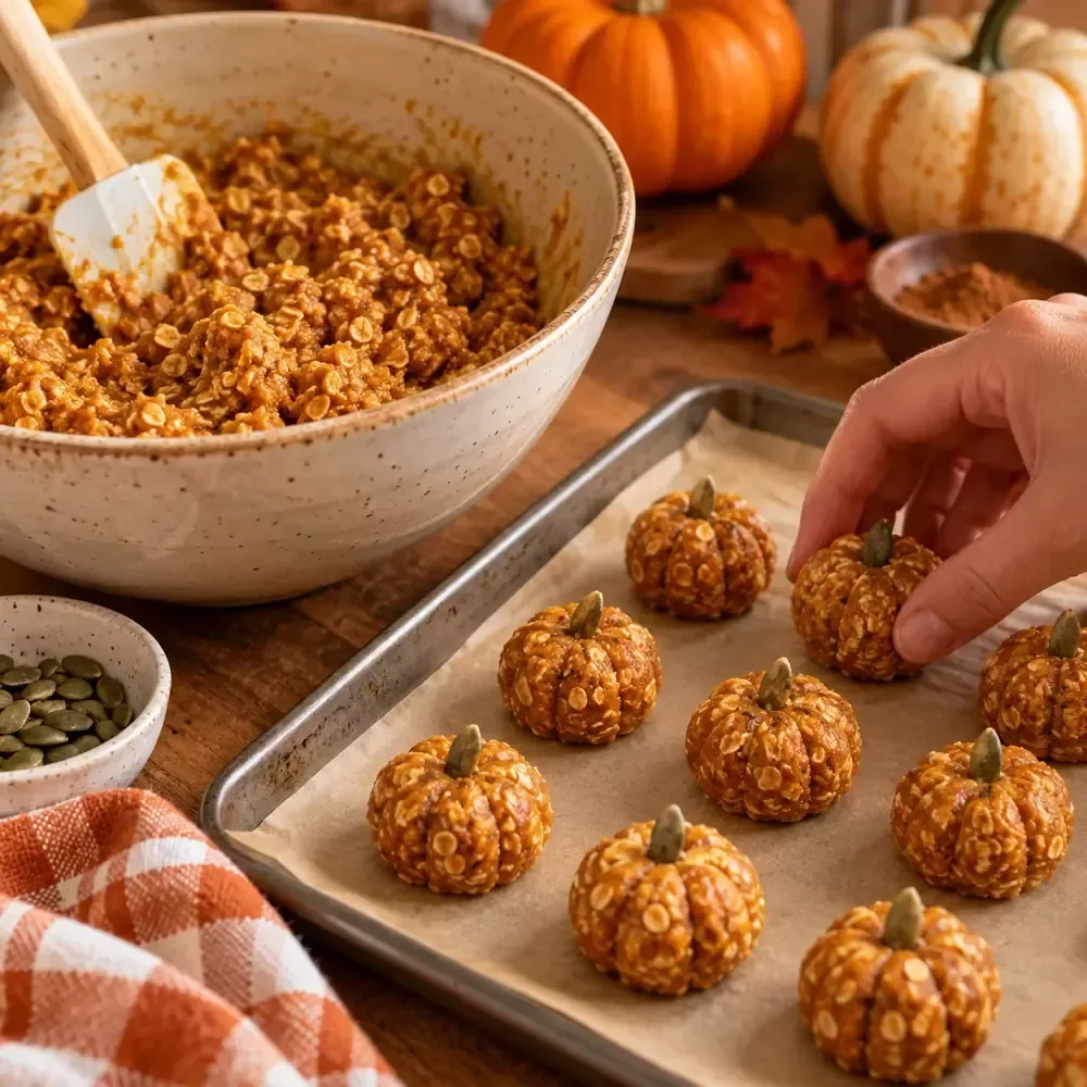 No-Bake Pumpkin Bites Recipe Scaler