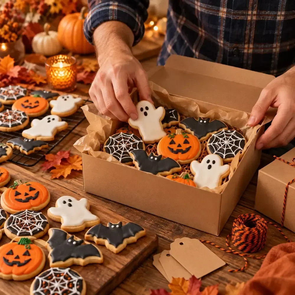 Halloween Cookie Box Assortment Planner