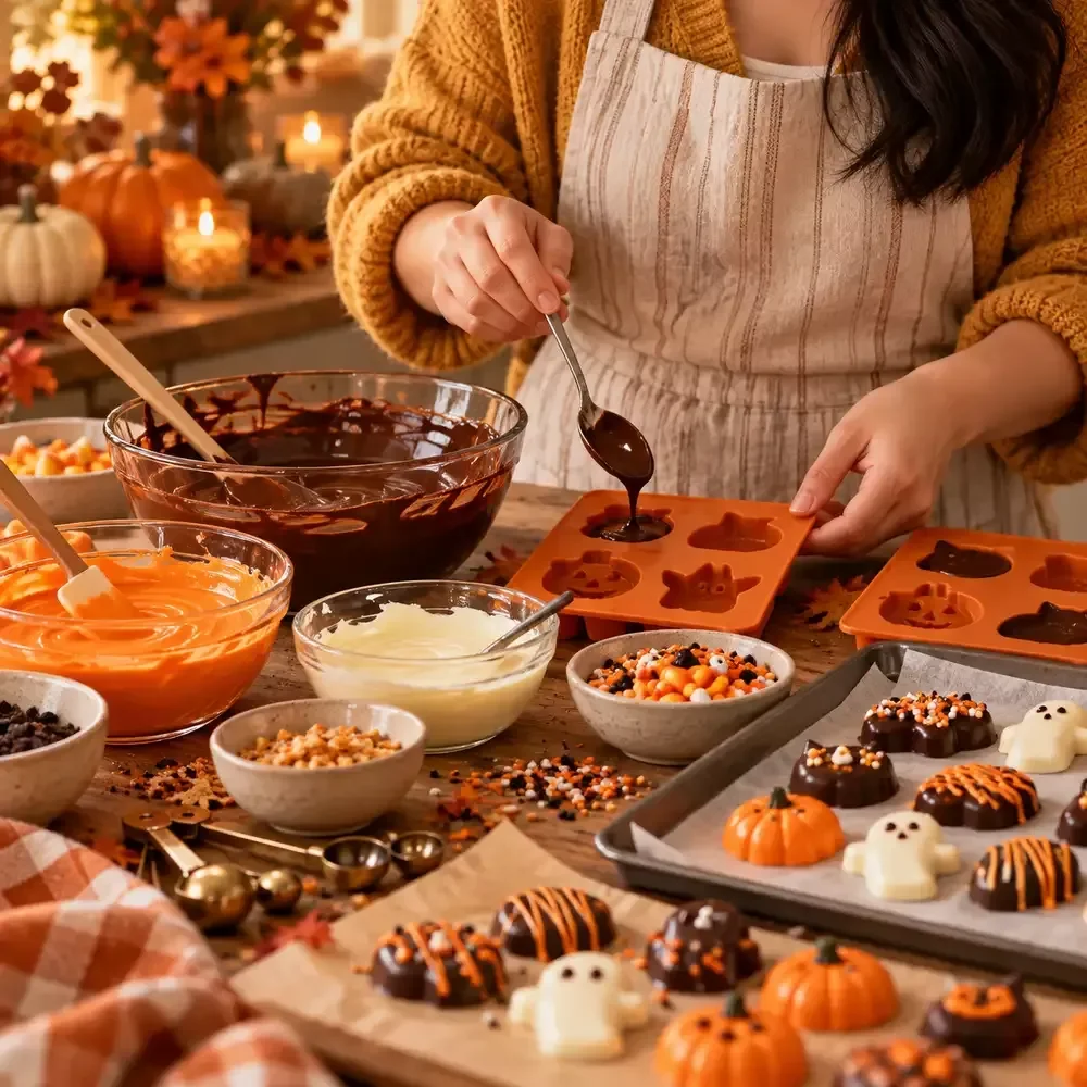 Homemade Halloween Candy Prep