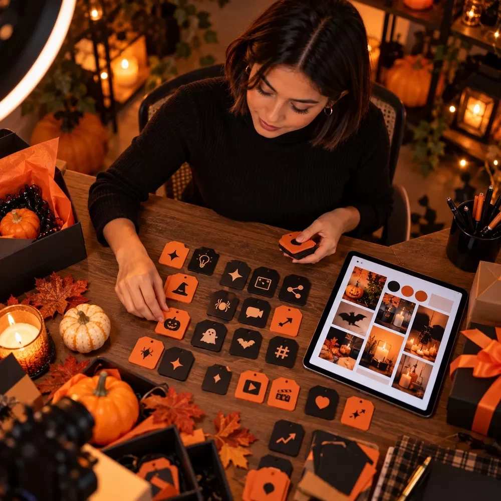 Hashtag Set Builder for Halloween Content