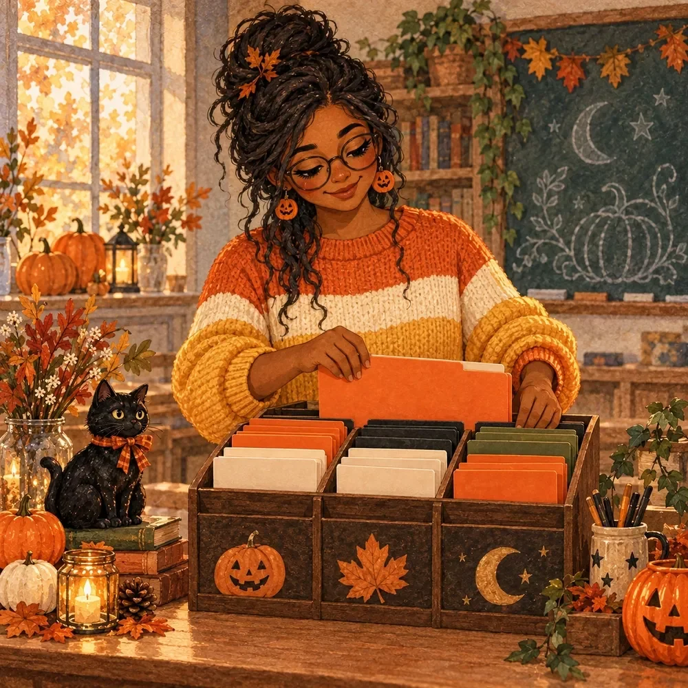 Sub Folder Organizer for Halloween Week