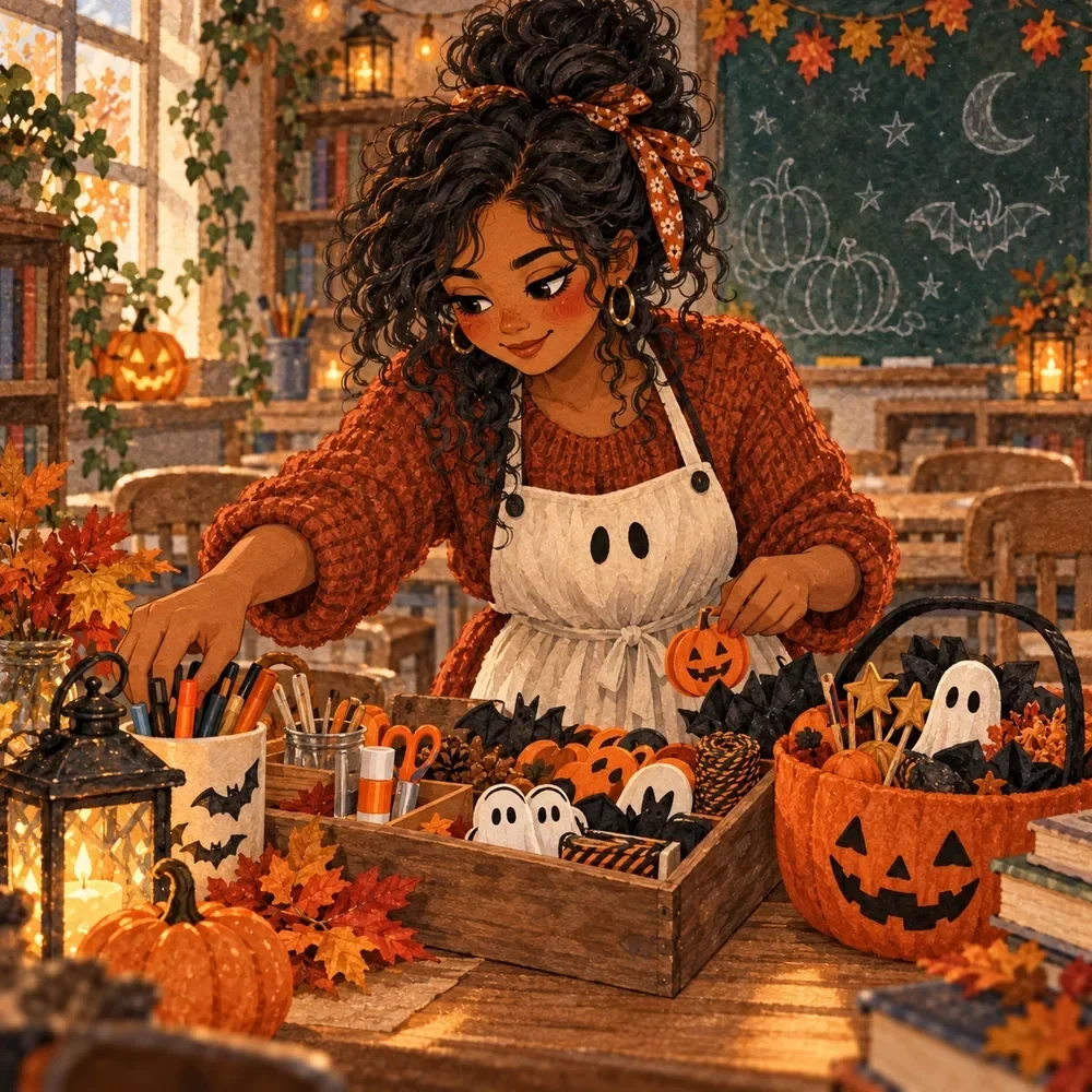 Last-Minute Halloween Sub Plans Checklist