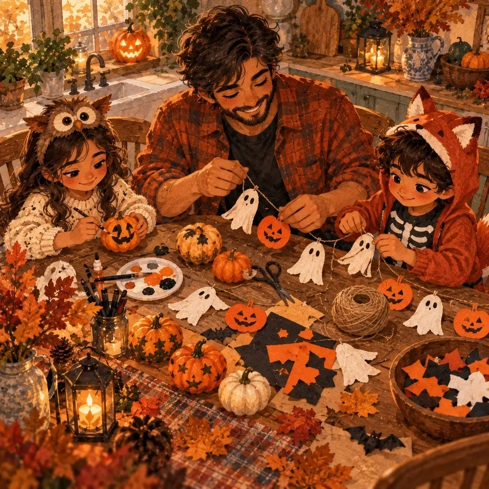 At-Home Family Activities Guide for Halloween