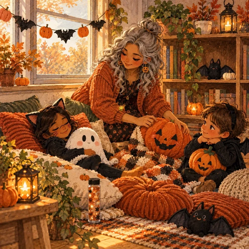 Calm Corner Setup Guide for Halloween Week