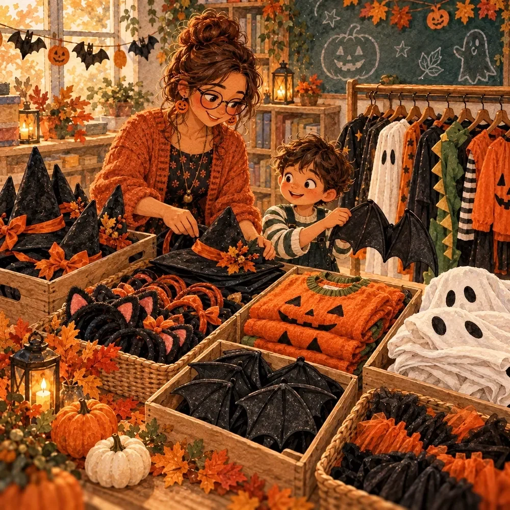 Costume Day Checklist for Teachers on Halloween