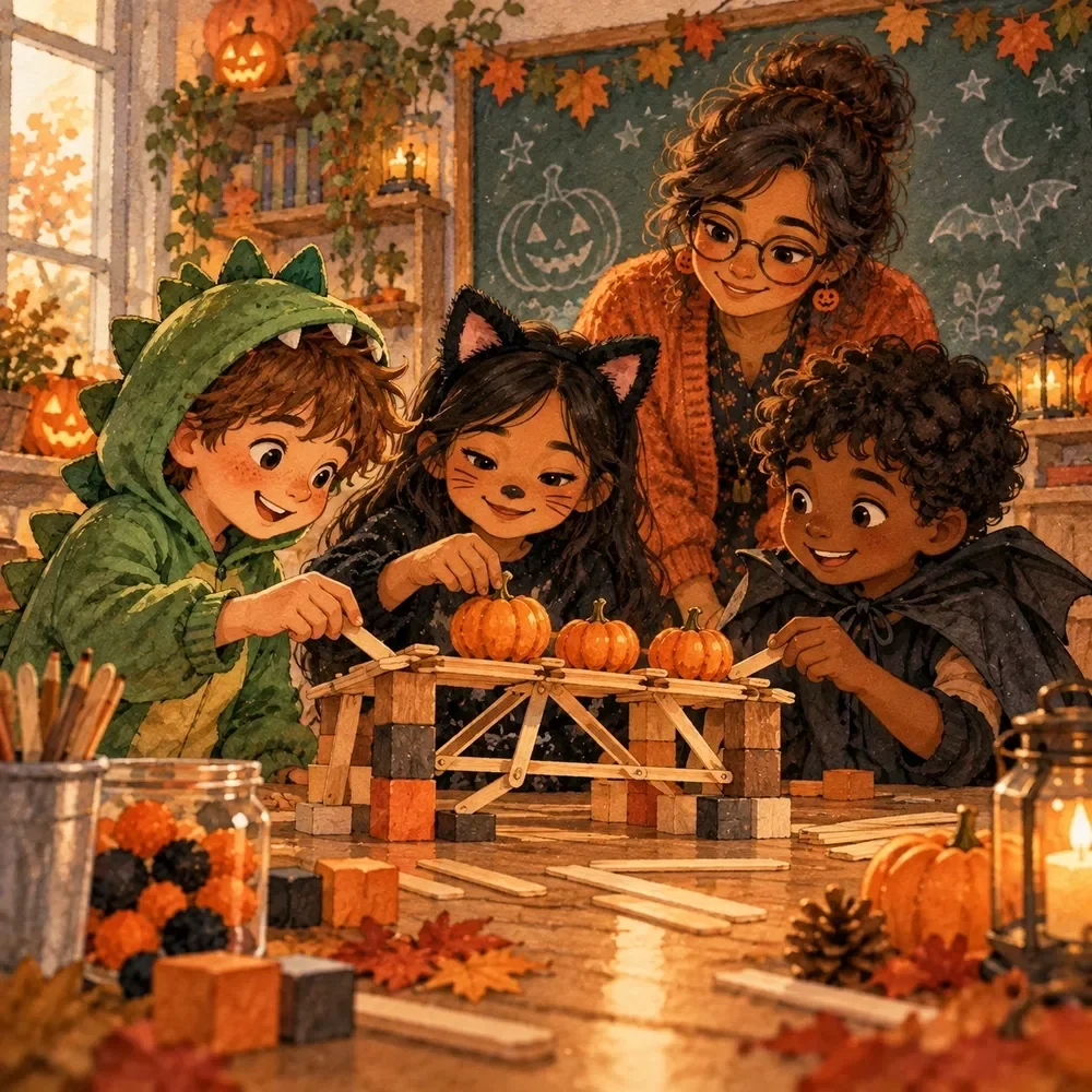 STEM Challenge Checklist for Halloween in the Classroom