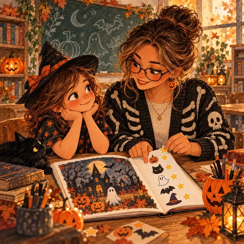 Writing Rubric Checklist for Halloween Assignments